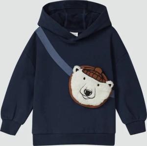 Kuscheliger Oversize Hoodie mit aufgesetzter Reißverschlusstasche