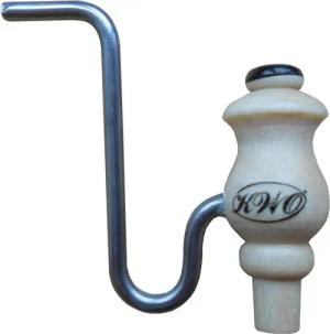 KWO Kunstgewerbe Werkstätten Räuchermännchen Zubehör Handpfeife für Figur 21001 BxTxH= 3x1x3cm NEU