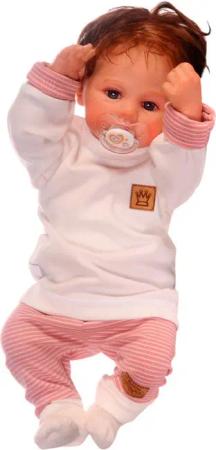 La Bortini Langarmshirt & Hose Baby Anzug 3tlg Langarmshirt Hose Socken Erstlingsset (Erstlingsset, für Neugeborene, Anzug)