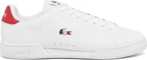 Lacoste Carnaby Cup Sneaker Herren-Weiß,Dunkelblau in weiß, Größe: 41