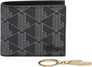 Lacoste Geldbörse The Blend Geschenkset - Geldbörse 3cc und Schlüsselring (monogram
