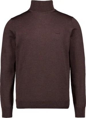 LACOSTE Herren Rollkragenpullover braun unifarben