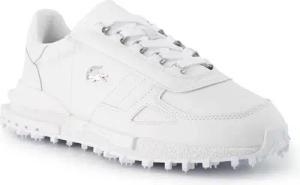 LACOSTE Herren Sneaker weiß Velours