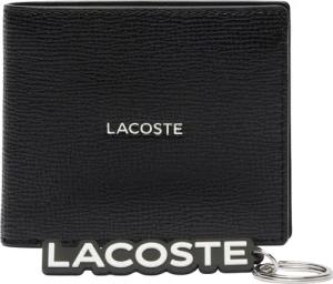 Lacoste Ossian Geschenkset - Geldbörse 3cc und Schlüsselring (noir)