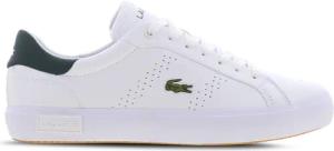 Lacoste Powercourt Herren Sneaker - Weiß - Größe 41 - Leder