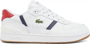 Lacoste T-Clip Set Sneaker Herren-weiß, dunkelblau in weiß, Größe: 42.5