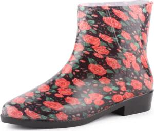 Ladeheid Regenstiefelette Damen LAZT201802 Gummistiefel für Frauen kurz und komfortabel