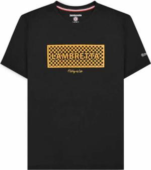 Lambretta Checker Box Herren T-Shirt SS1002-BLACK