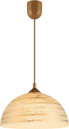 Lamkur Pendelleuchte MARCY 28026 gold Glas H/L: ca. 70x30 cm E27 1 Brennstellen