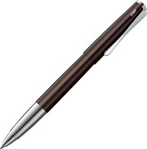 LAMY Tintenroller studio 369 - Rollpen in hochwertigem Palladium-Finish, Dunkelbraun