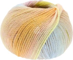 LANA GROSSA Pappagallo 0008 aubergine graubraun antikviolett oliv rost min... Häkelwolle, 250 m