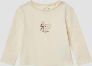 Langarm-Jersey-Shirt mit Glitzerprint