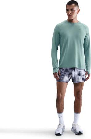 Langarm-Midzip-Shirt Nike Stride