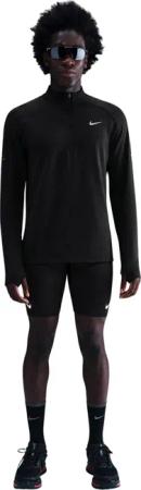 Langarm-Midzip-Shirt Nike Stride