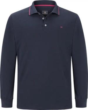Langarm-Poloshirt ELLIS dunkelblau blau