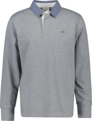 Langärmeliges Polo-Shirt Gant Reg Chambray Heavy
