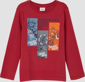 Langarmshirt aus Baumwolle mit Frontprint