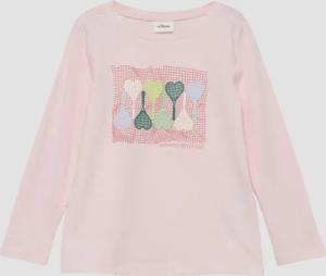 Langarmshirt im A-Shape mit Print
