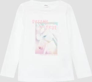 Langarmshirt in A-Shape aus Baumwolle