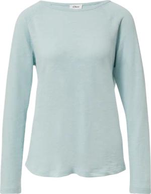 Langarmshirt mit Flammgarnstruktur