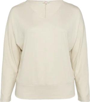 Langarmshirt mit Fledermausärmeln und breitem Bund