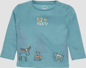 Langarmshirt mit Frontprint