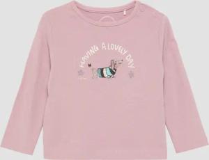 Langarmshirt mit Glitzerprint