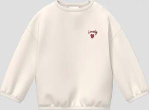 Langarmshirt mit Rückenprint und Stickerei im Loose Fit