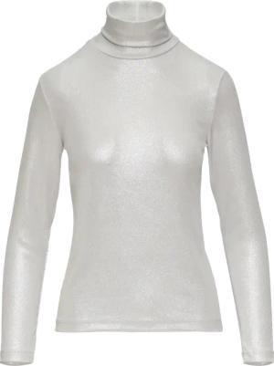 Langarmshirt mit Silber-Coating im Slim Fit