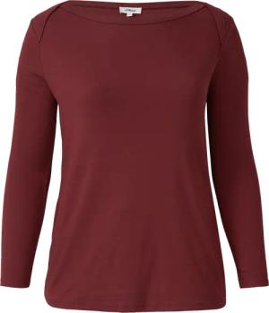 Langarmshirt mit U-Boot-Ausschnitt