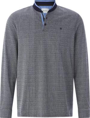 Langarmshirt TIBERON dunkelblau