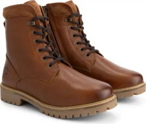 Langdets Herren - Schnürboots - Wolle gefüttert - Cognac