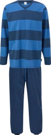 Langer Pyjama aus Baumwolle