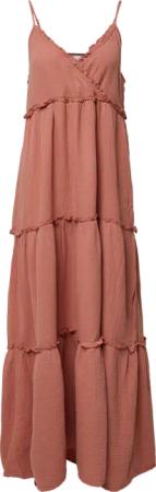 Langes Kleid aus Musselin | QS x Sarah & Tini