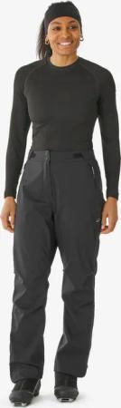 Langlaufhose Überhose Damen durchgehender Reissverschluss - XCS 100 beige