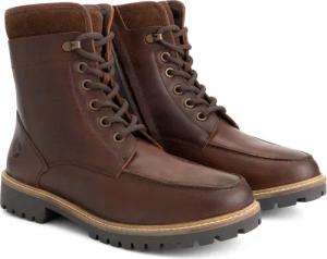 Langstrand Herren - Schnürboots - Wolle gefüttert - Braun