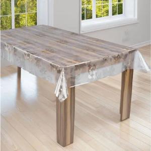 laro Tischdecke Laro Premium Line 0,3mm weich transparente Tischdecke Folie Geblümt