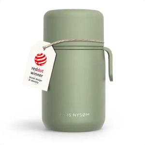 LARS NYSØM Brotkasten Næring, (1-tlg), Brotkasten mit Schneidebrett-Deckel und Anti-Rutsch-Noppen