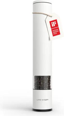 LARS NYSØM Gewürzmühle Lagom manuelle Bedienung, (1 Stück), Edelstahl XXL Gewürzmühle mit Keramikmahlwerk (Stufenlos)