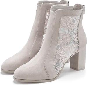 LASCANA High-Heel-Stiefelette Damen grau Gr.37