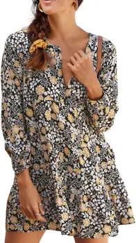 Lascana  Pareo Langärmelige Strandtunika Ranunkel