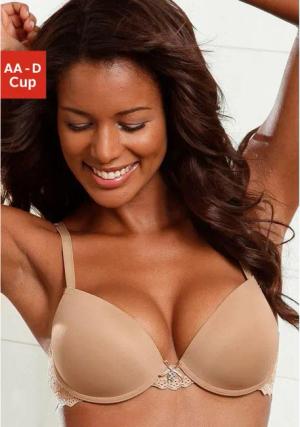 LASCANA Push-up-BH Damen caramel Gr.75B