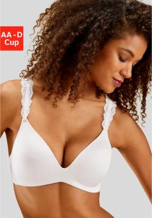 LASCANA Push-up-BH Damen creme Gr.90B