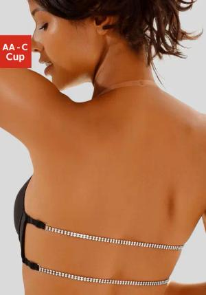 LASCANA Push-up-BH Damen schwarz Gr.85AA