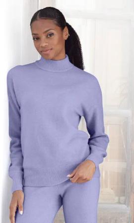 LASCANA Strickpullover Damen lila Gr.40/42