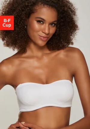 LASCANA T-Shirt-BH Damen weiß Gr.80C