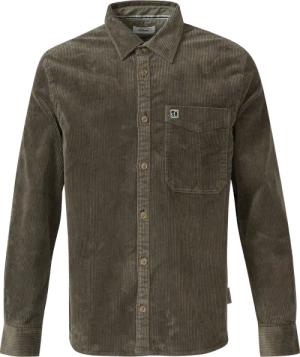 Lässiges Cord-Overshirt aus Baumwollstretch