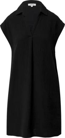 Lässiges Kleid aus Musselin mit Eingrifftaschen