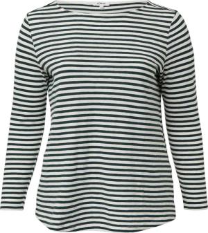 Lässiges Langarmshirt mit U-Boot-Ausschnitt