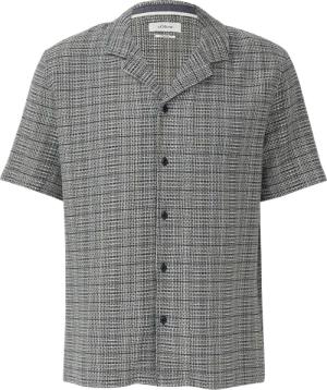 Lässiges Strukturhemd mit Reverskragen